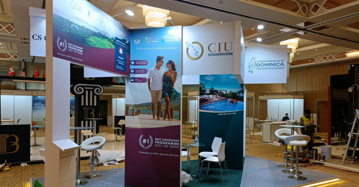 CS Global Partners Exhibition Stand