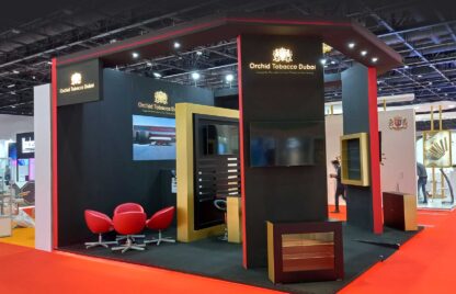 Orchid Tobacco Dubai Exhibition Stand